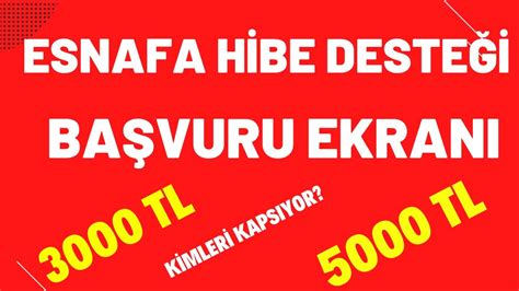 5000 hibe başvuru